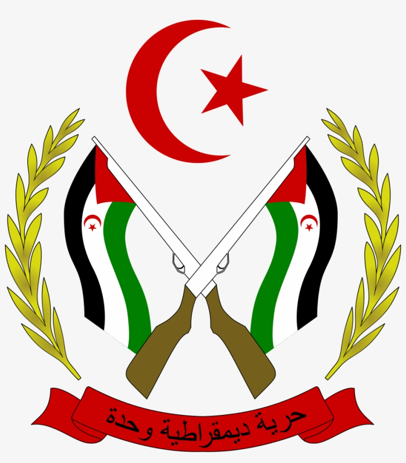 Capitalist War On Socialist Islam - Western Sahara Coat Of Arms, transparent png download