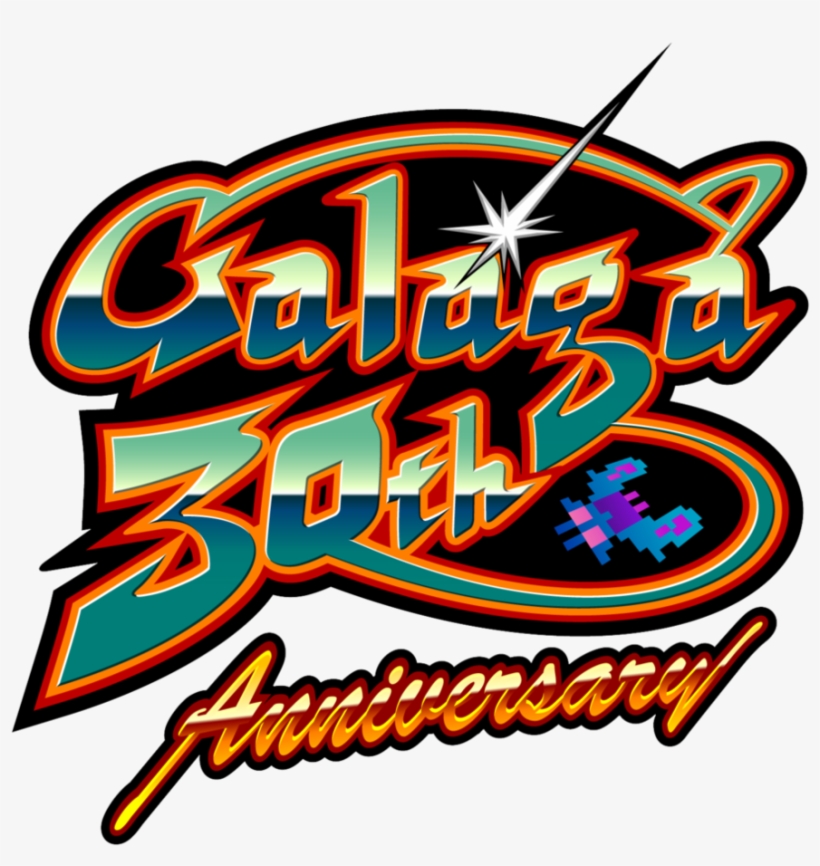 In 2011, The Game Celebrated Its 30th Anniversary With - Galaga 30th Anniversary, transparent png download