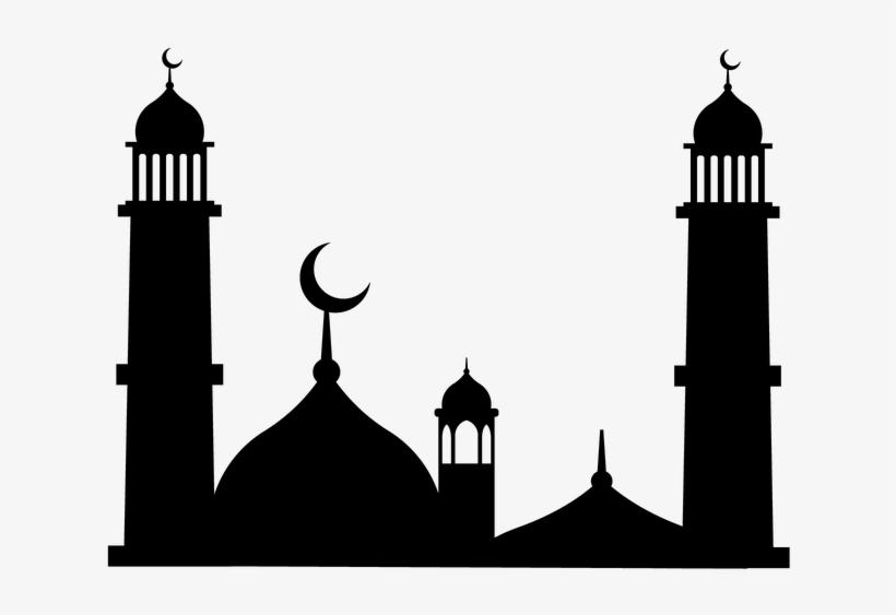 Masjid Muslim Clipart Islamic Islam Arabic Mosque - Mosque Clipart, transparent png download