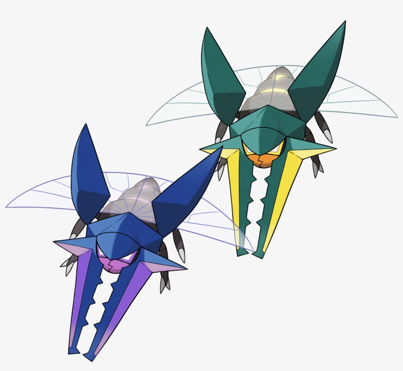 Galaga 3 - Pokemon Sun And Moon Vikavolt, transparent png download