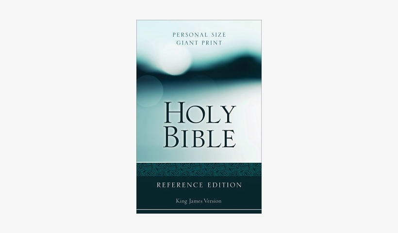 Kjv Holy Bible Reference Edition Personal Size Giant - Personal Size Giant Print Reference Bible-kjv, transparent png download