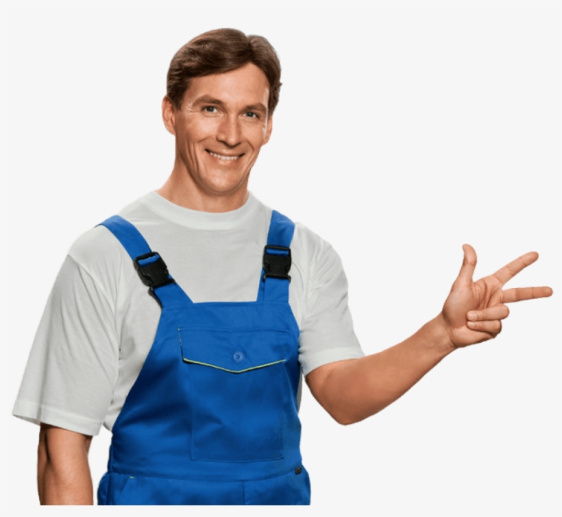 Industrial Worker Png Image - Мужчина Строитель Png, transparent png download