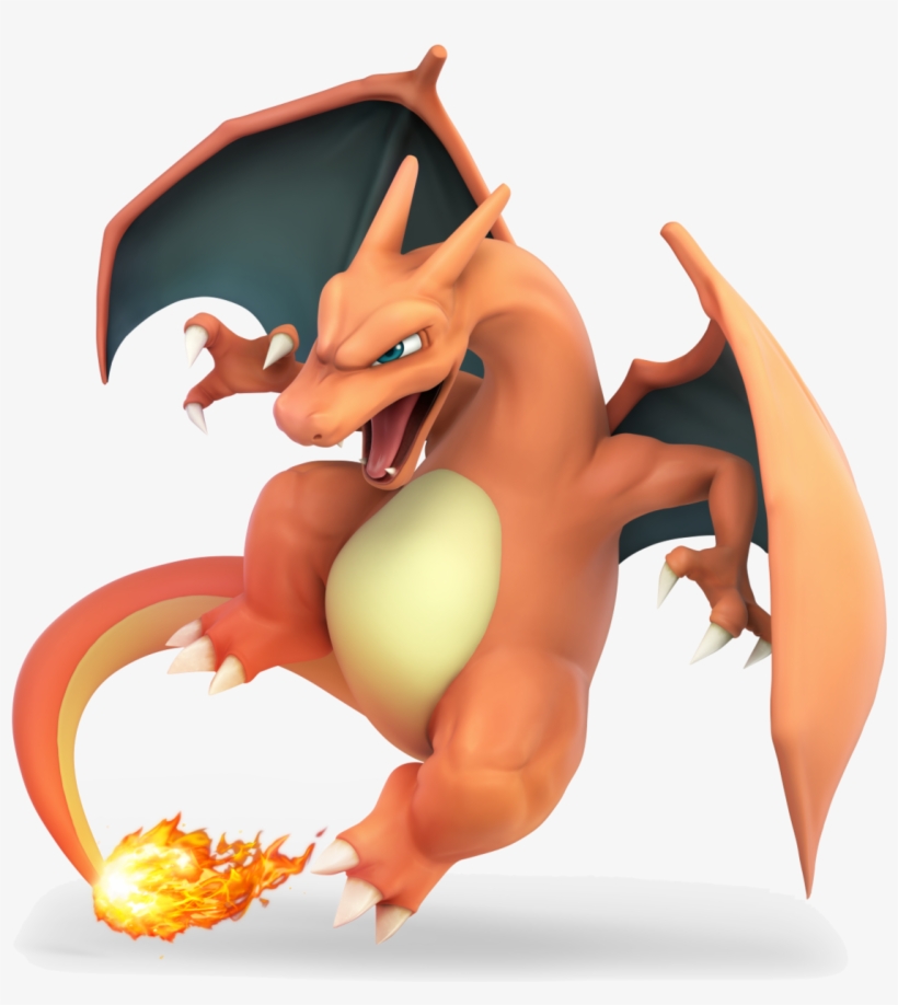 Charizard - Super Smash Bros Ultimate Pokemon Trainer, transparent png download