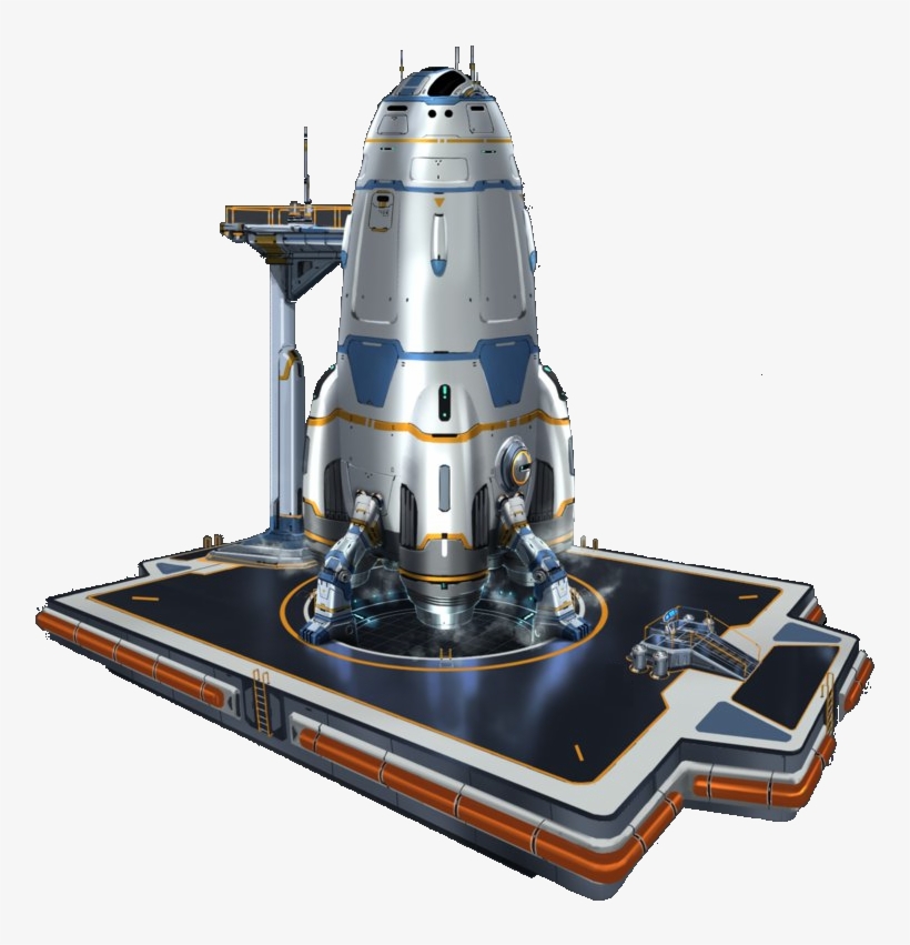Neptune Escape Rocket - Subnautica Neptune Escape Rocket, transparent png download