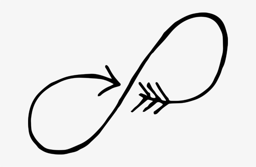 File - Infinitysign - Line Art, transparent png download
