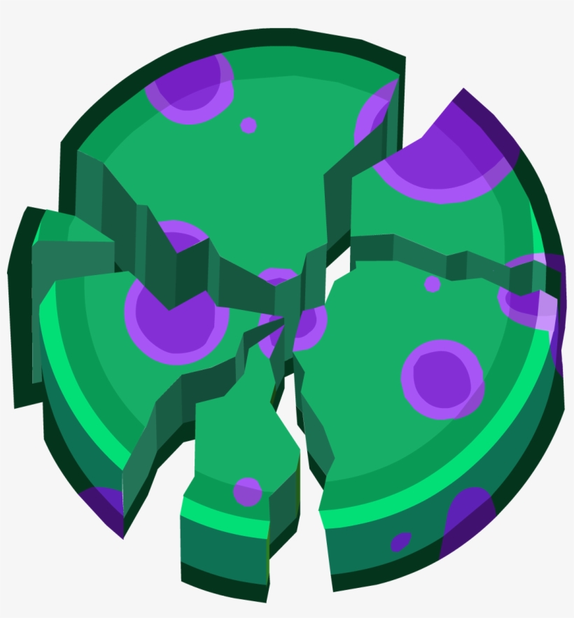Halloween 2013 Transform Candy Zombie Green - Club Penguin Halloween Candy, transparent png download