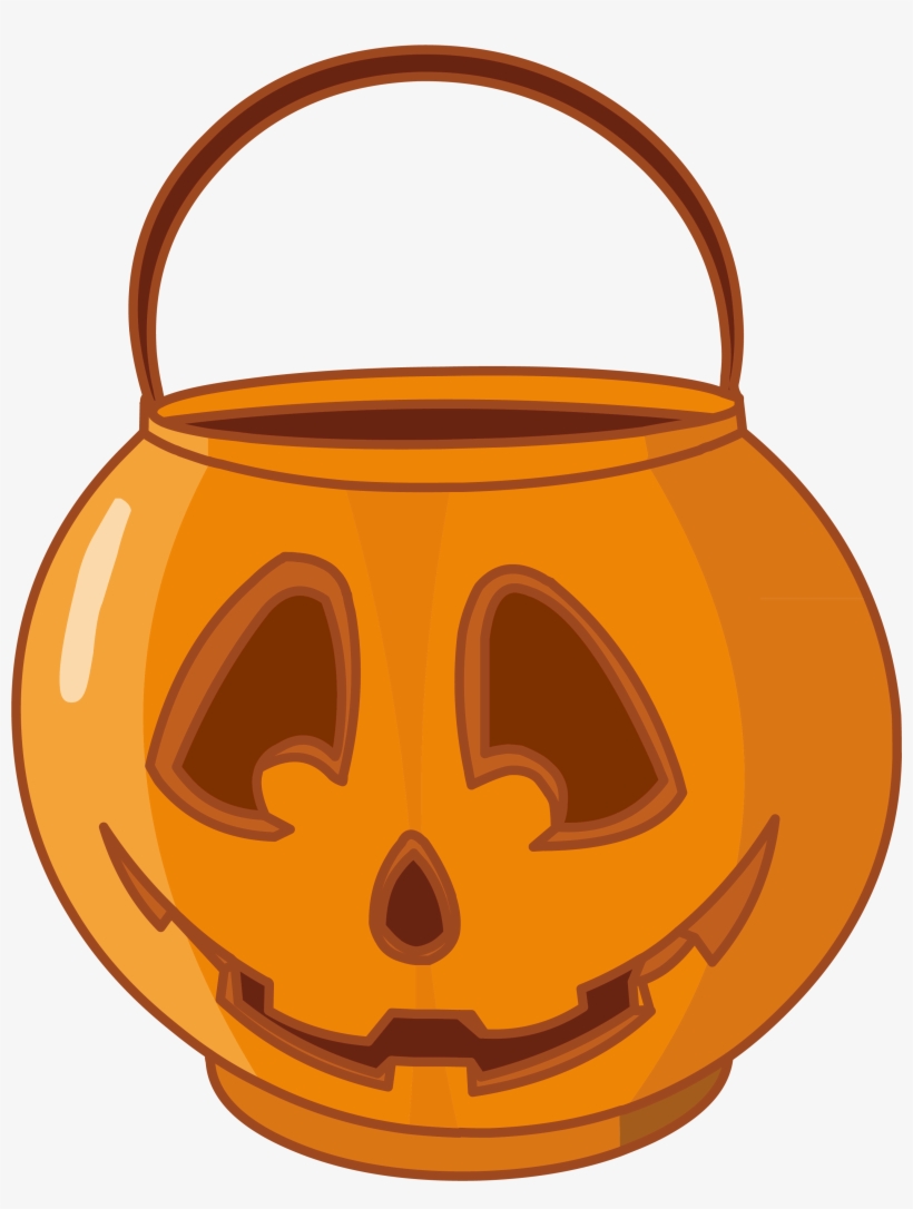 Halloween Candy Bucket Clipart 3 By Patricia Pumpkin Basket PNG Image