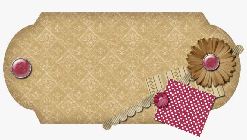 Free Granberry Digi Scrapbook Tag - Scrapbooking Png, transparent png download