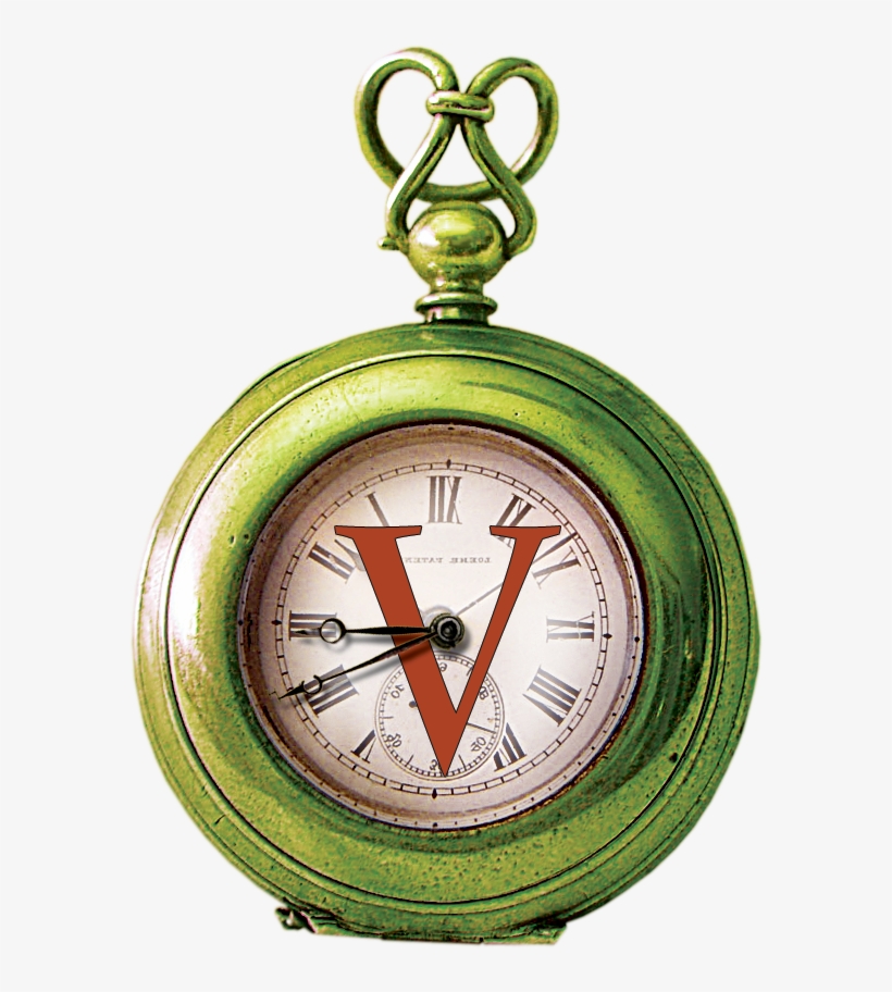 Alfabeto Reloj V - Alphabet, transparent png download