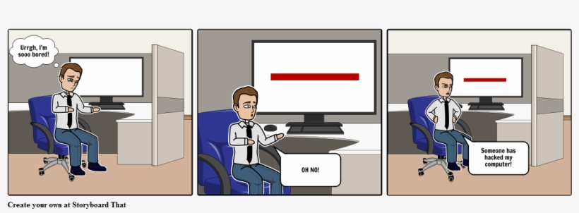 Computer Hacked - Computer, transparent png download