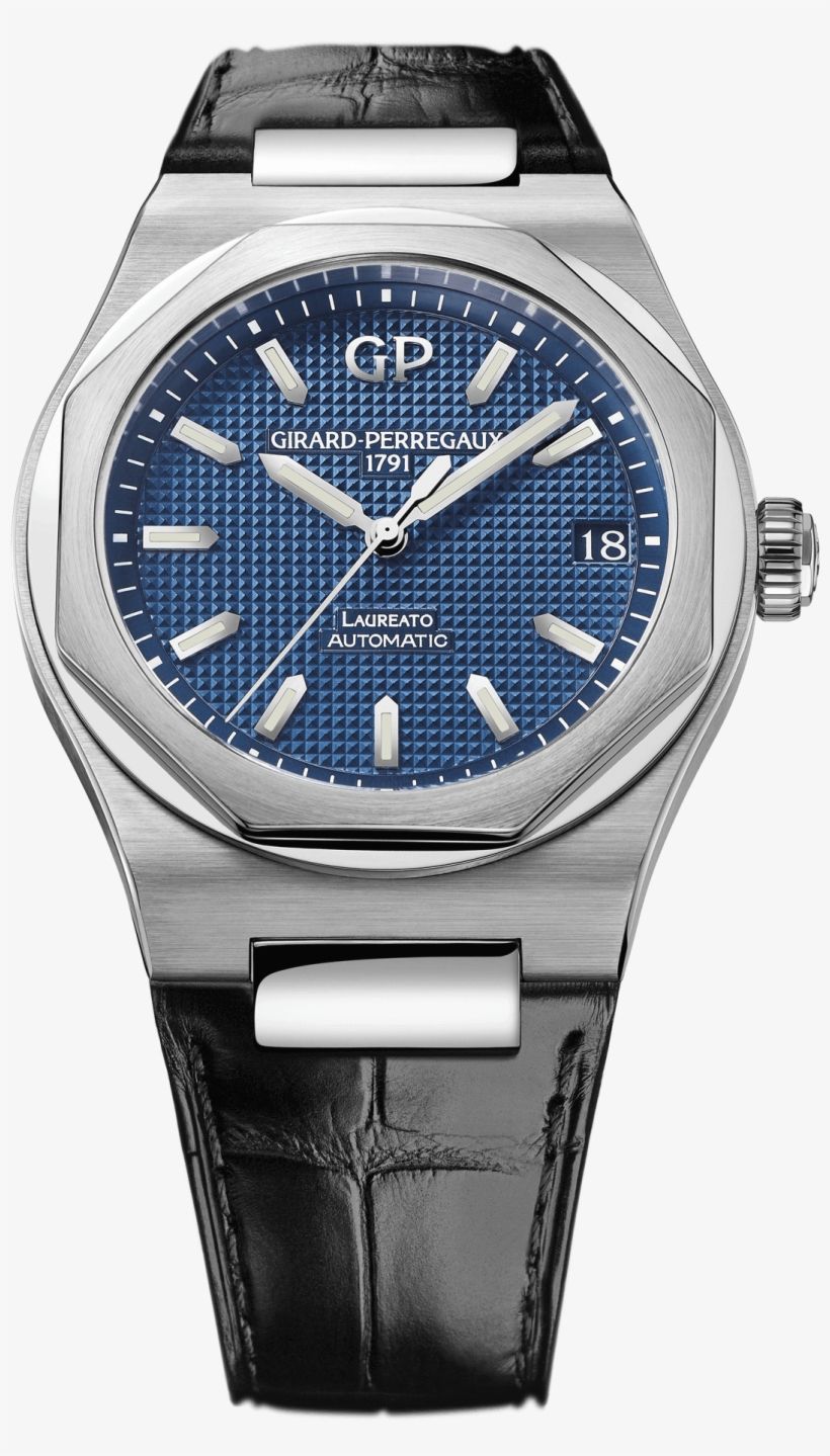 Laureato Laureato 42 Mm Ref - Girard Perregaux Laureato Automatic 42mm 81010-11-431-11a, transparent png download