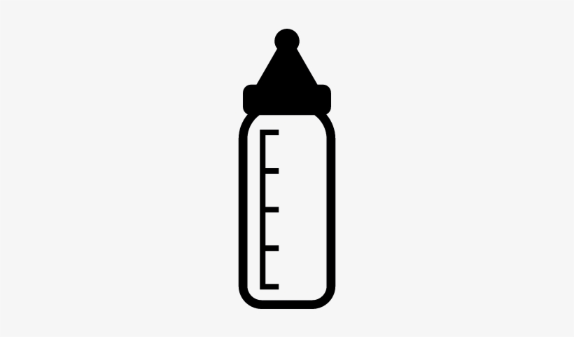 Baby Feeding Bottle Vector - Bottle Feeding Logo, transparent png download