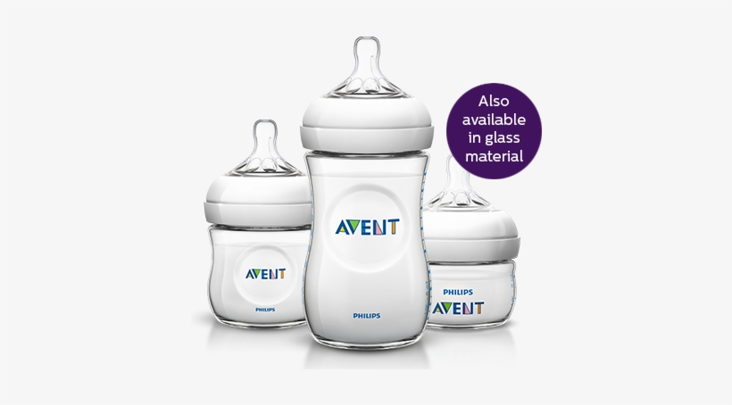 Bottles Natural - Philips Avent Natural Bottle 125ml, transparent png download
