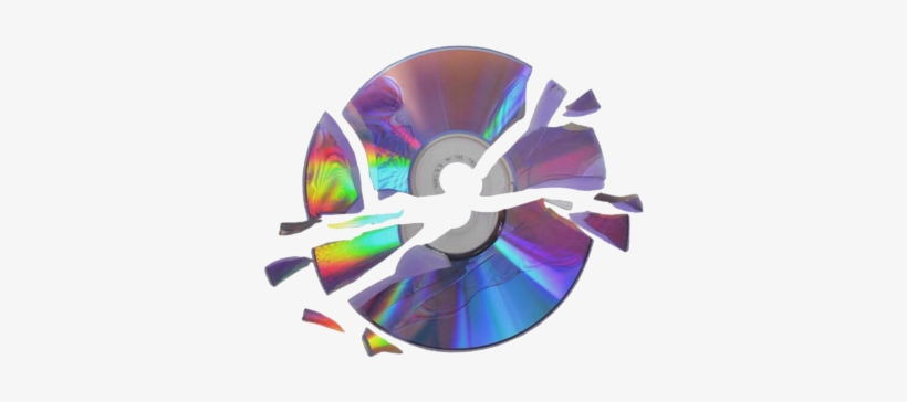 Image About Tumblr In Overlays / Png / Wallpapers / - Broken Cd, transparent png download