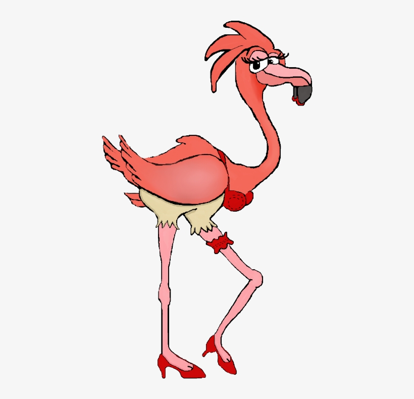 Pink Flaming Sexy Png - Sexy Flamingo, transparent png download