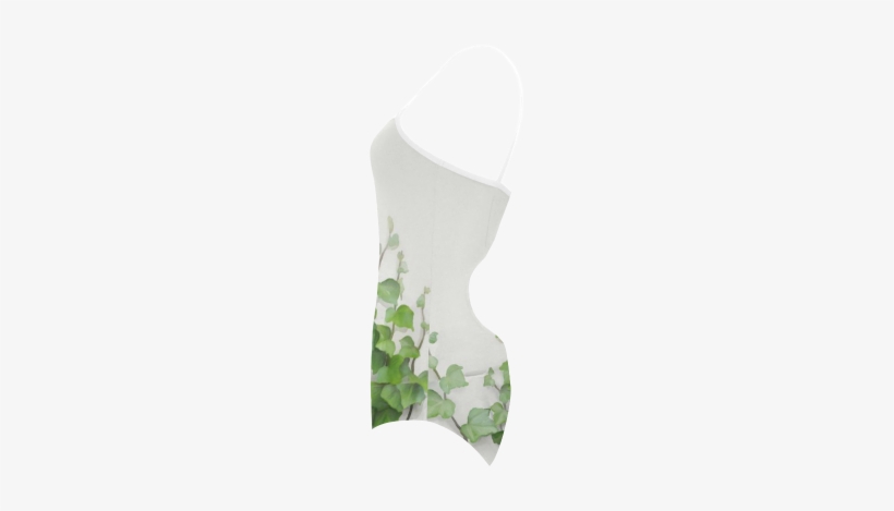 Watercolor Vines, Climbing Plant Zoom Strap Swimsuit - Sock, transparent png download