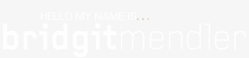 Hello My Name Is De Bridgit Mendler Logo - Portable Network Graphics, transparent png download