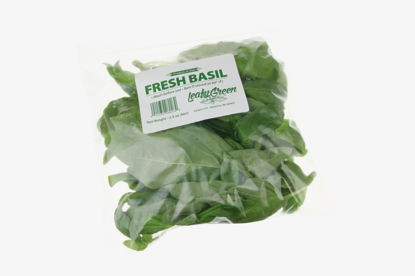 Leafy Green Fresh Basil - Spinach, transparent png download