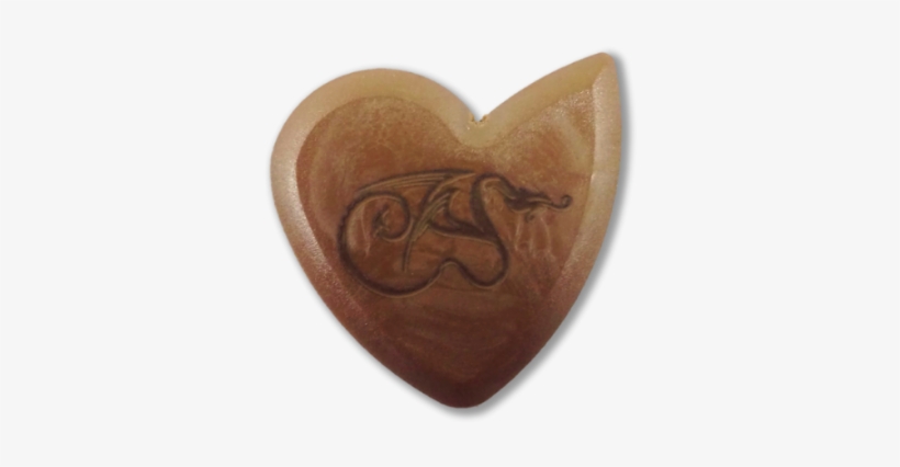 Ideal Guitar Pick - Dragon Heart Guitar Pick, transparent png download