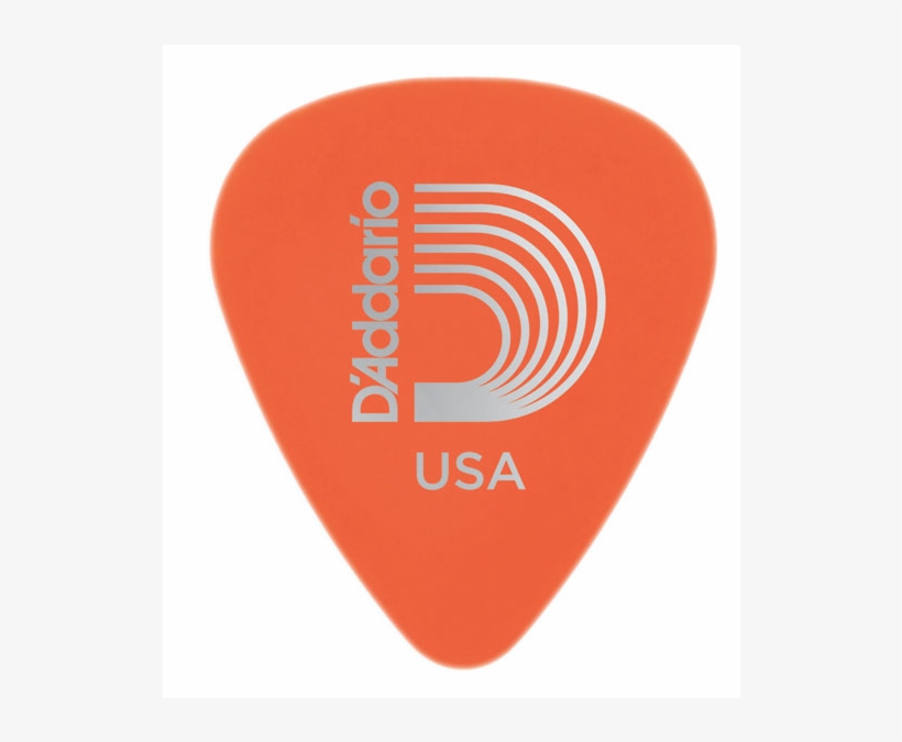 Daddario Pick - Planet Waves 1dbu5-10 Duralin Guitar Picks - Medium/heavy, transparent png download