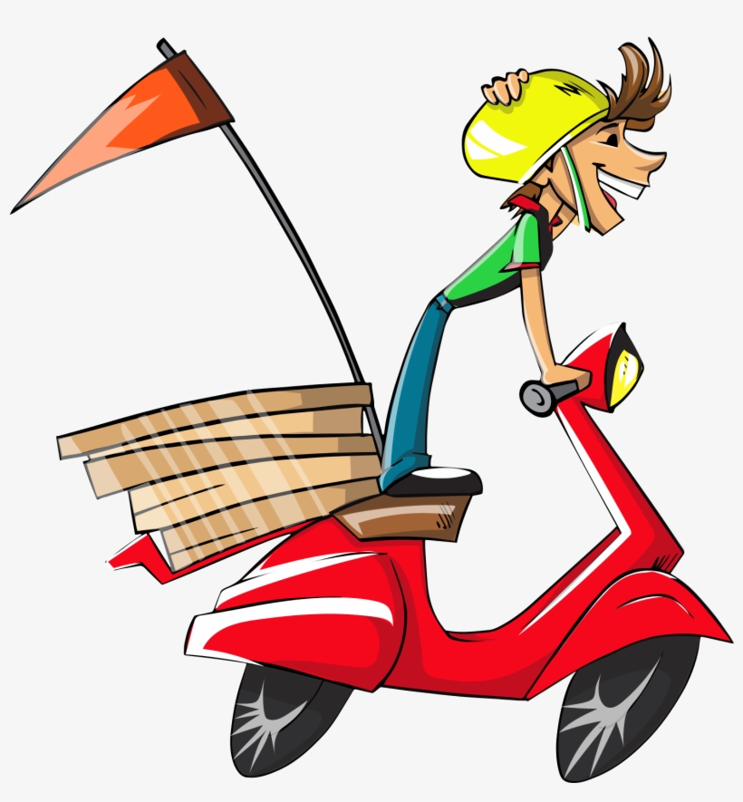 Delivery Boy Vector Png Transparent Image - Delivery Boy Vector Png, transparent png download