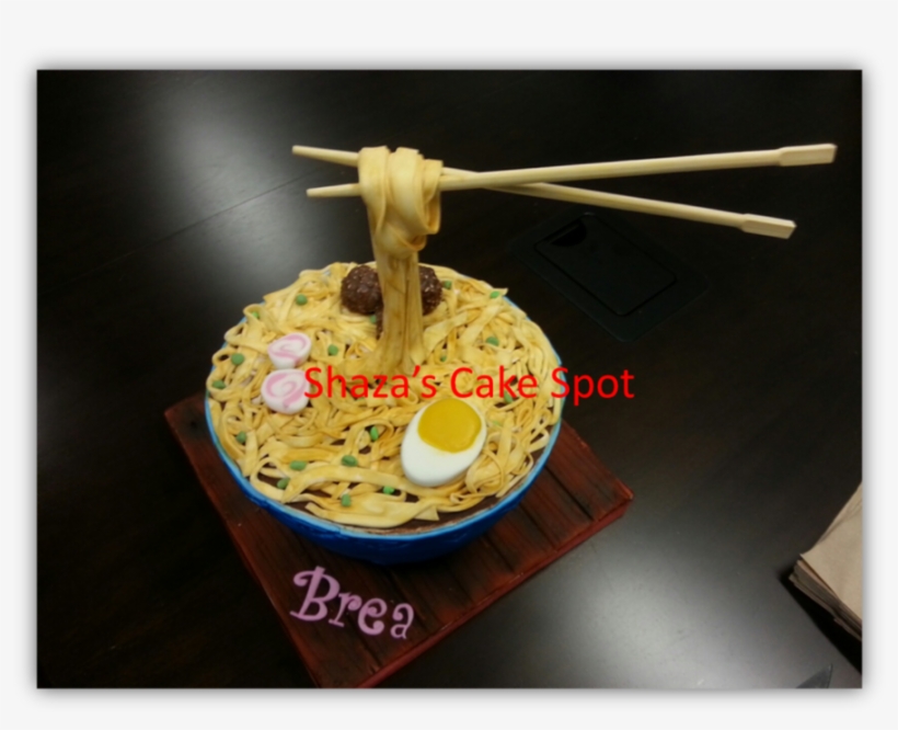 Ramen Noodle Bowl Cake On Cake Central - Dish, transparent png download