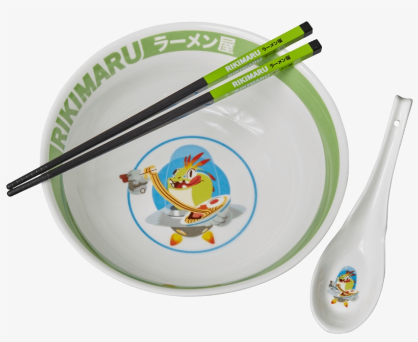Overwatch Rikimaru Ramen Bowl Set, transparent png download