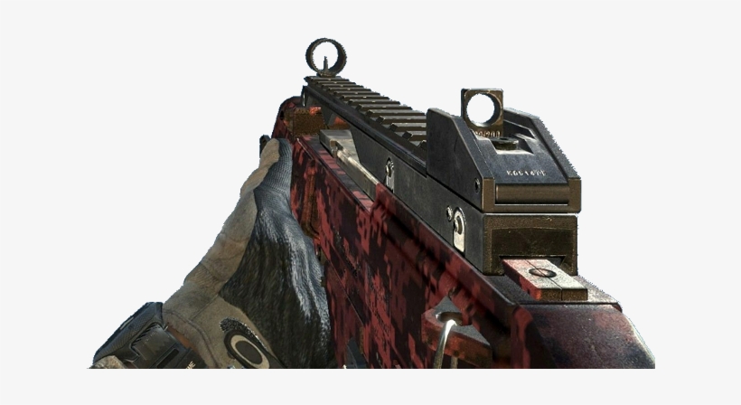 A Bloody G36c - Mw3 G36c Gold, transparent png download