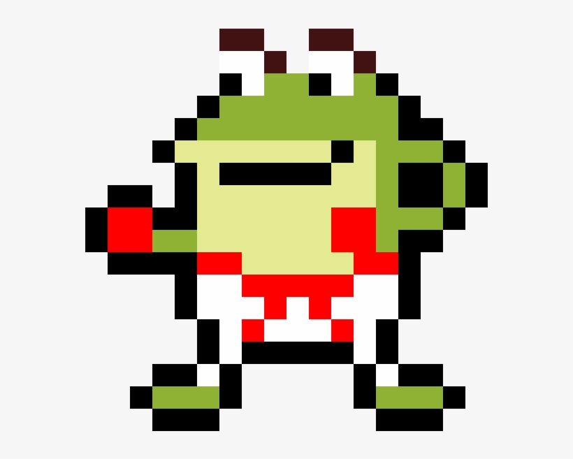 Ribby Pixel Art - Cartoon, transparent png download