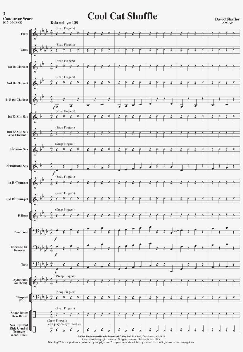 Cool Cat Shuffle Thumbnail Cool Cat Shuffle Thumbnail - Cool Cat Shuffle Clarinet, transparent png download