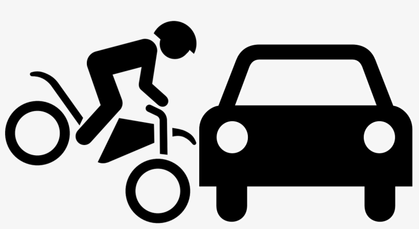 What To Do In A Bike & Car Crash - Accident Claims, transparent png download