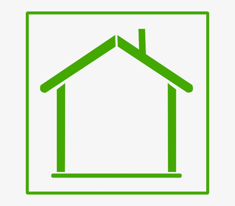 House, Sign, Ecology, Green, Home - Green House Icons, transparent png download