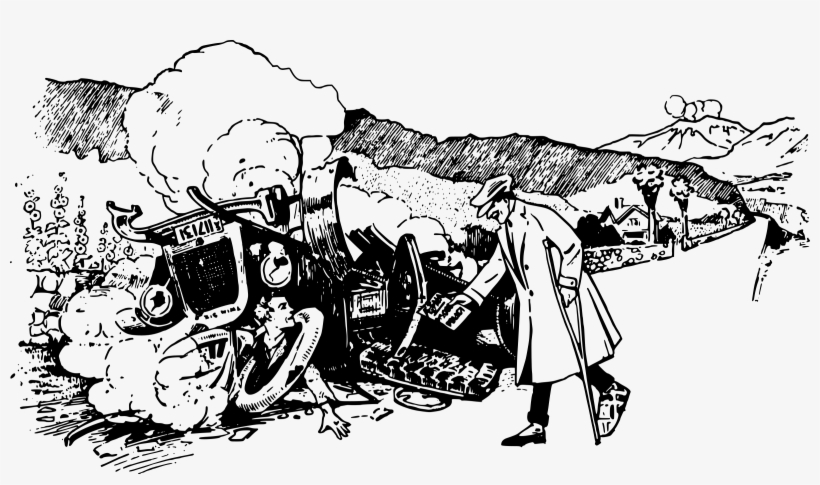 Car Crash Icon Png - Test