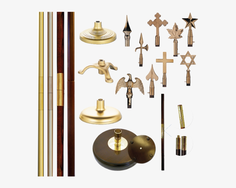 Parade Belts, Parade Gloves, Parade Flagpole Covers, - Flag Zone Economy Cast Flag Stand, transparent png download