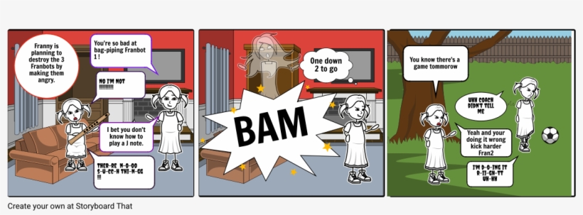 The Fran With Four Brains - Cartoon, transparent png download