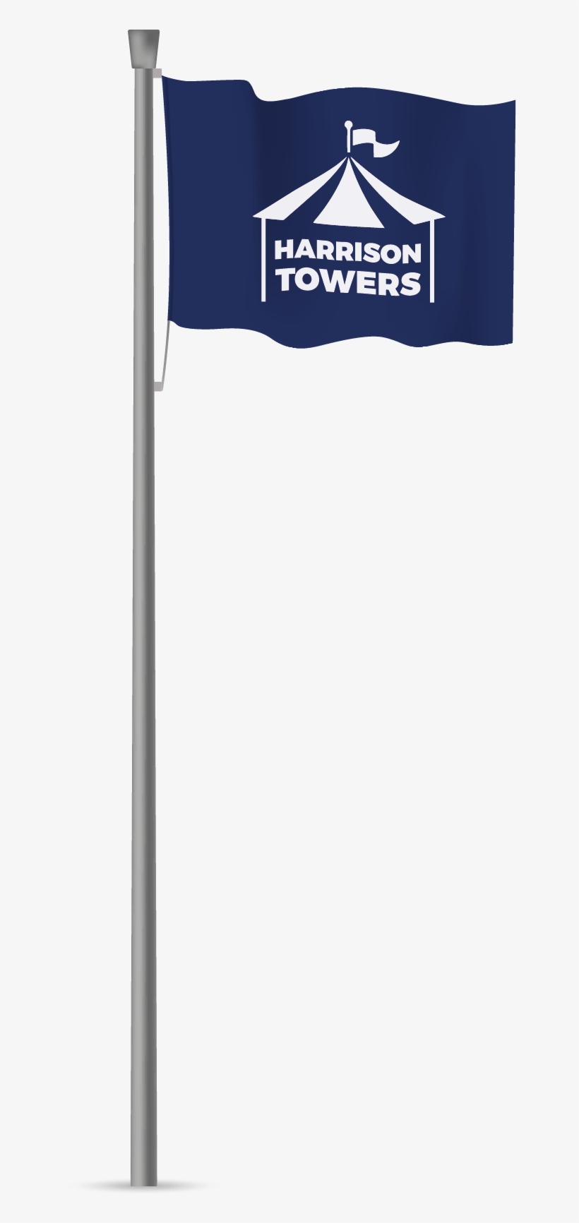 Stainless Steel Flagpole - Portable Network Graphics, transparent png download