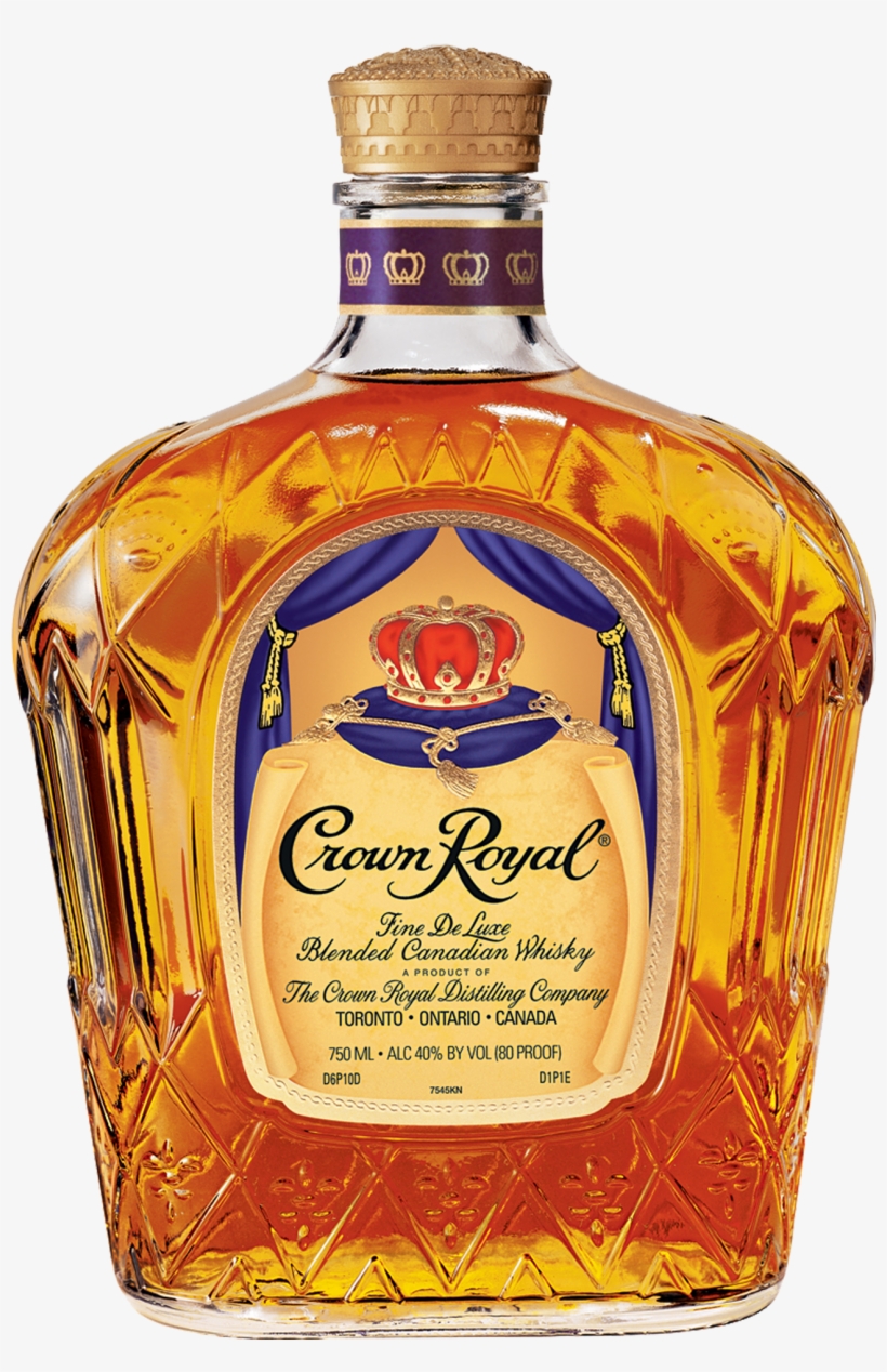 Crown Royal De Luxe Canadian Whisky 750ml - World Whisky Day 2017, transparent png download
