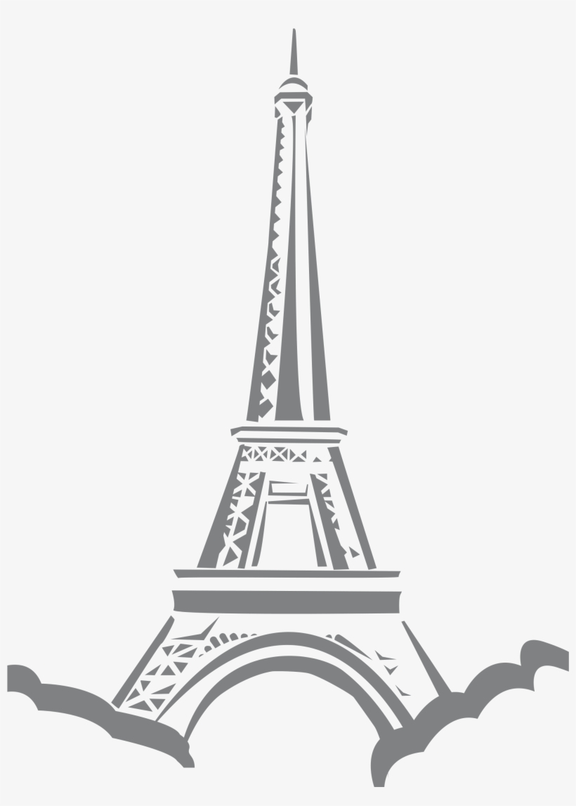 Eiffle Tower Paris Icons Png - Eiffel Tower Clip Art, transparent png download