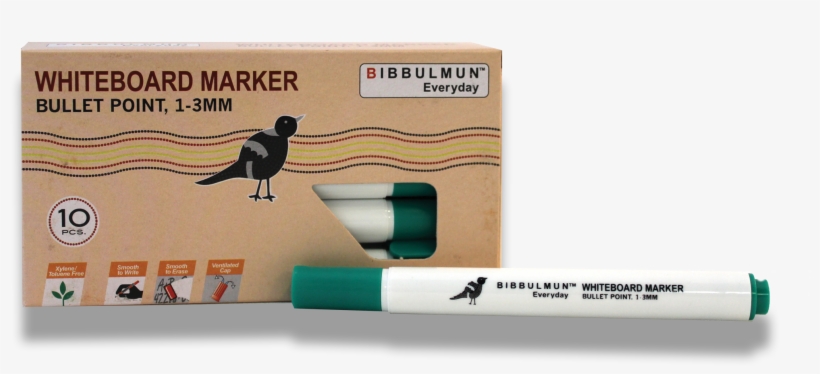 Whiteboard Marker Bullet Point Green 12-pack - Earwigs, transparent png download