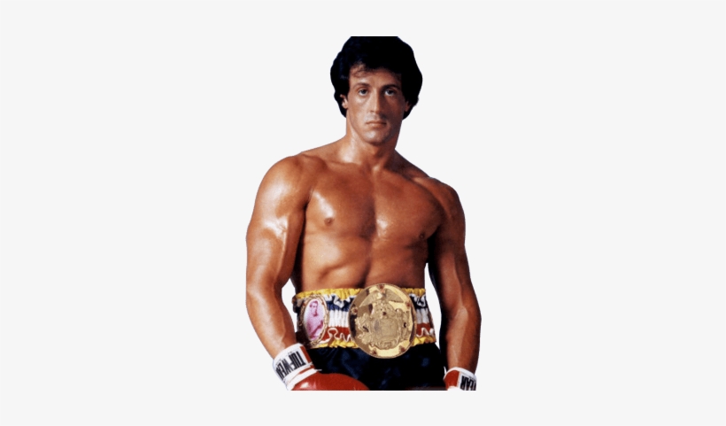 Rocky Balboa Black And White, transparent png download