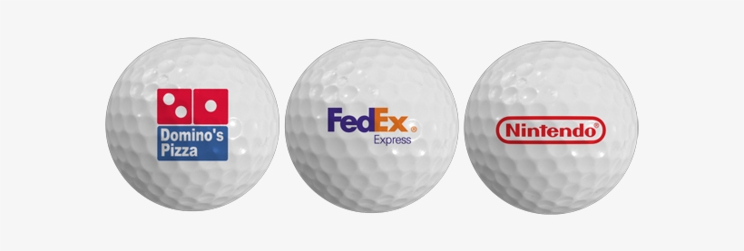 Printed - Golf Ball With Color Logo, transparent png download