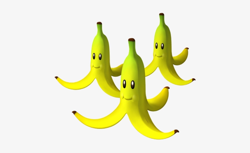 Bananas Have Been Confirmed From The Trailer Of Mario - Mario Kart Triple Banana, transparent png download