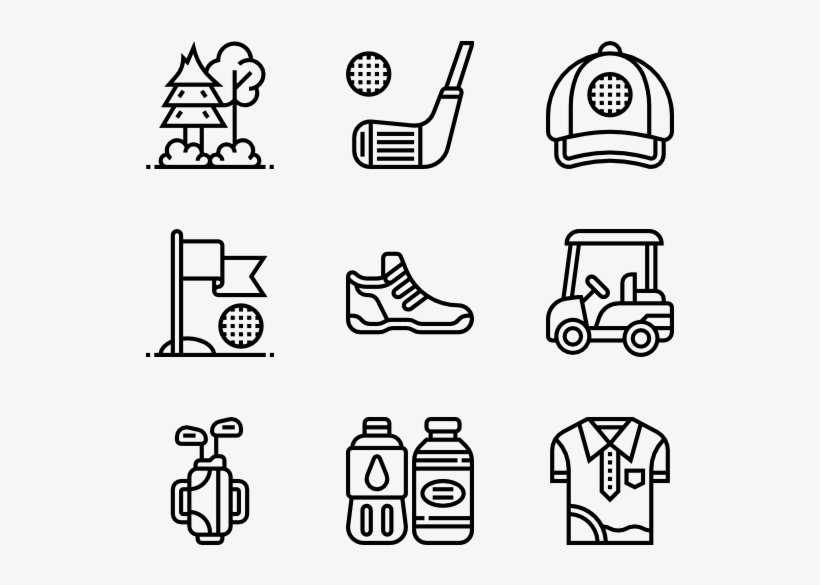 Golf - Icons Offer, transparent png download