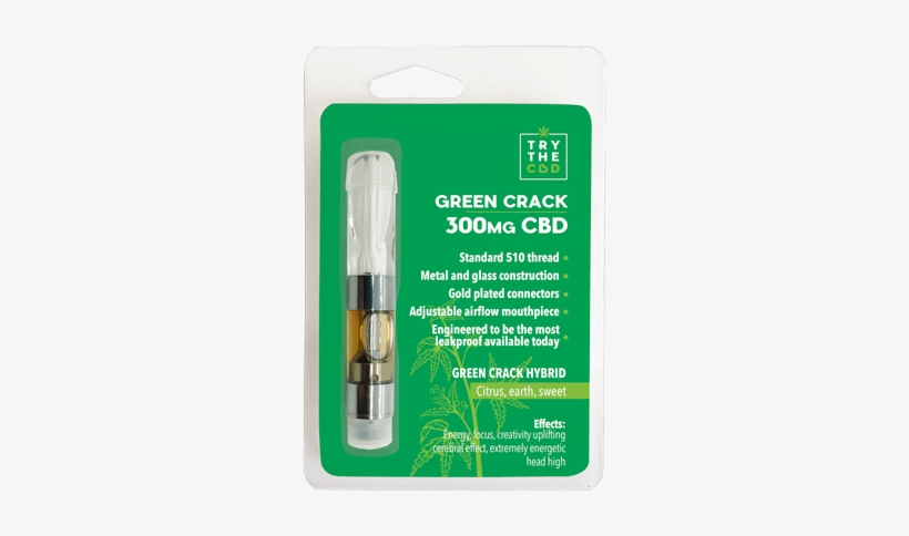 Green Crack Cbd Vaporizer Pen Cartridge - Vaporizer, transparent png download