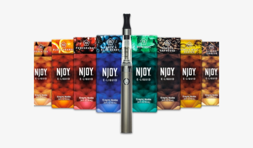 Njoy King Bold 1 Premium Disposable Electronic Cigarette, transparent png download