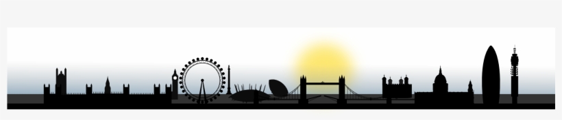 Bloomsbury Teacher Resources Section - London Skyline Silhouette Vector, transparent png download