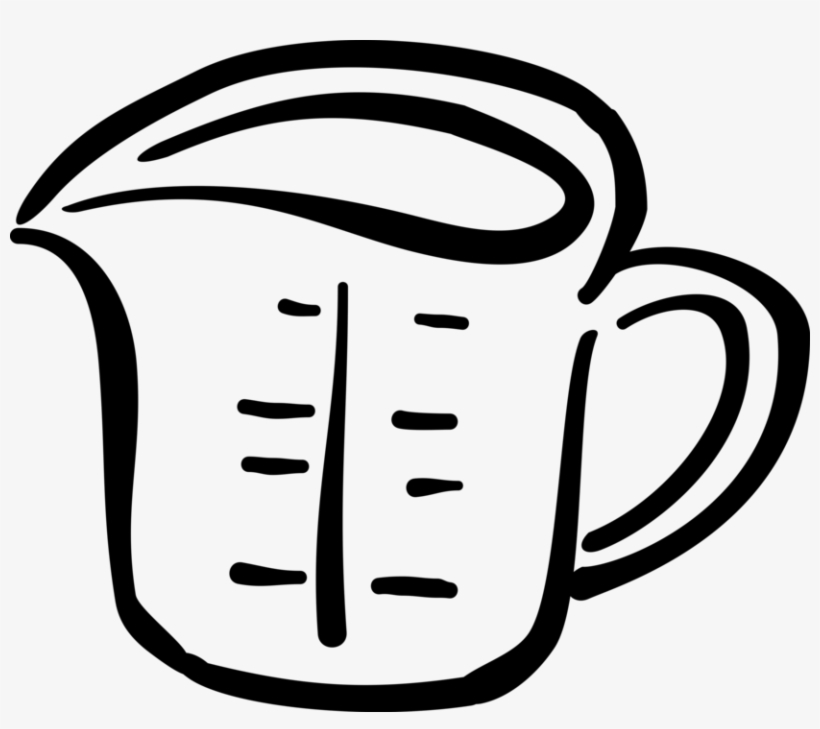 Vector Illustration Of Kitchen Utensil Measuring Cup Measuring Cup