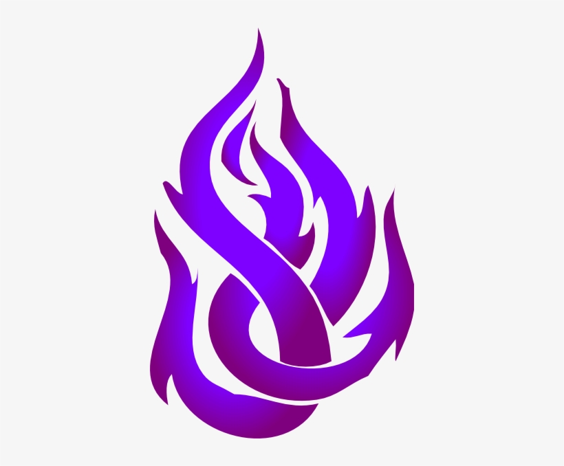 Clip Library Dark Clip Art At Clker Com Vector - Flame Tattoo, transparent png download