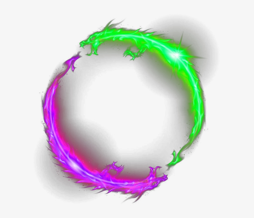 Fire Png Purple Green Edit Photoshop - Fire, transparent png download