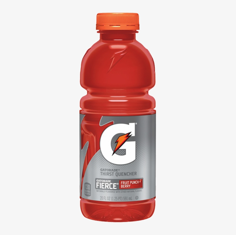 Gatorade Bottle Png - Fierce Blue Gatorade, transparent png download